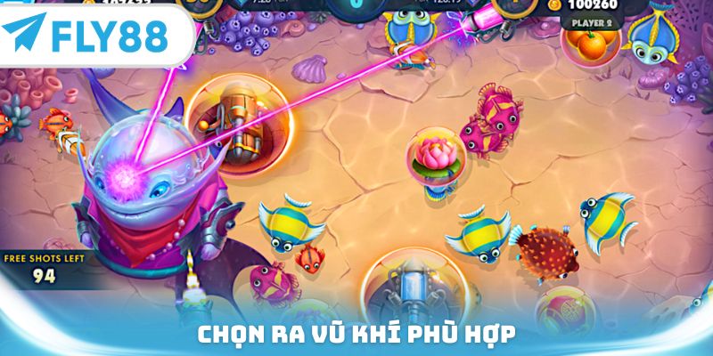 Chọn ra vũ khí phù hợp